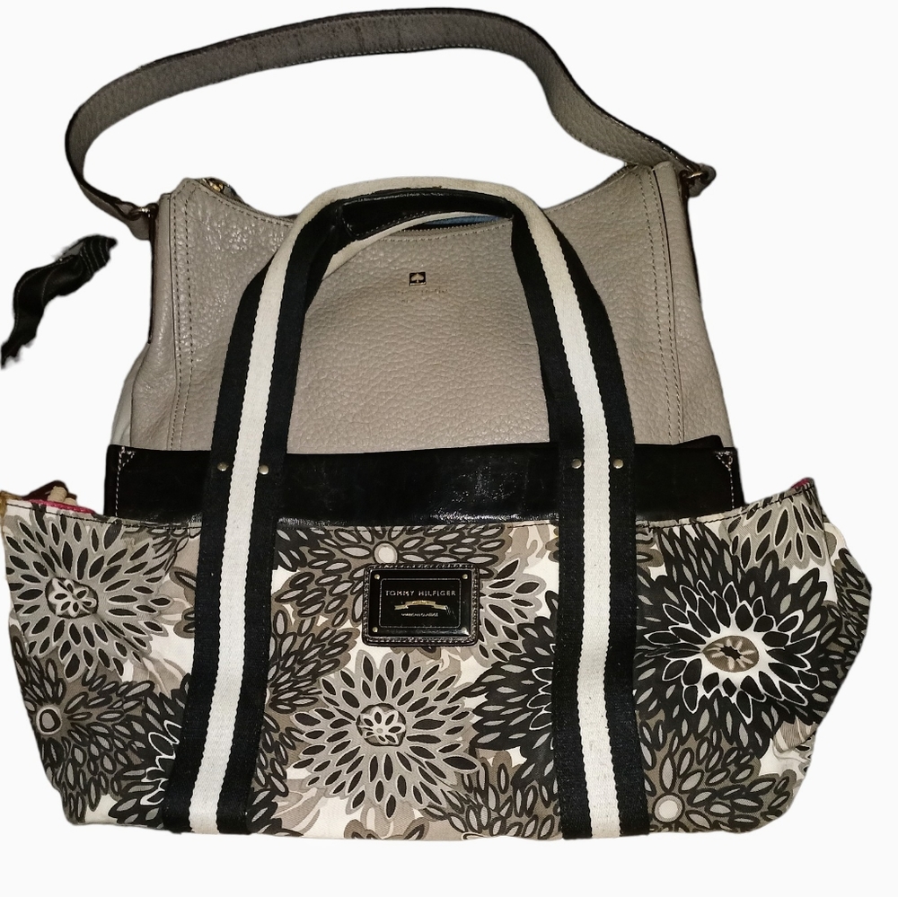 Kate Spade leather bag. Tommy Hilfiger bag. Two bags for one price